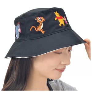 日本迪士尼Disney维尼小猪屹耳 噗噗日 POOH DAY 双面渔夫帽 帽子