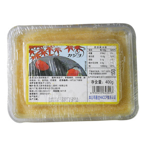 华昌寿司日料食材调味小粒黄色珍味鱼子蟹子料理400克直接食用