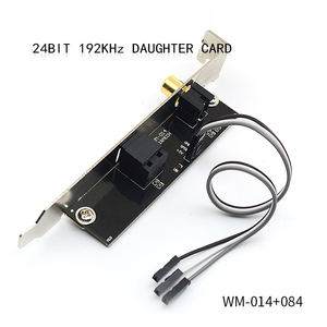通用主板SPDIF镀金接口光纤同轴子卡AC3数字挡板PCM源码DTS输出