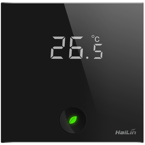 HaiLin海林绿动中央空调风盘水地暖二合一背光液晶温控器开关包邮