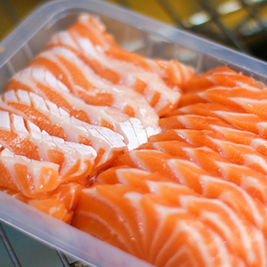 挪威三文鱼切片400g 冰鲜刺身 中段生鱼片 鱼腩日料寿司 新鲜发货