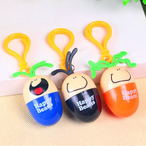日韩文具 可爱鸡蛋圆珠笔塑料卡通鸡蛋笔钥匙扣笔个性小礼品奖品