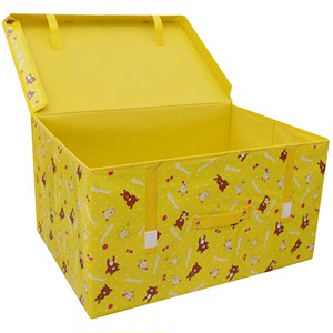防水收纳箱被子玩具归纳箱衣服加厚收纳盒衣物整理箱折叠储物箱子