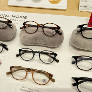 J!NS HOME显大眼效果纤薄轻巧眼镜 超软鼻托 包括近视镜片 Jins