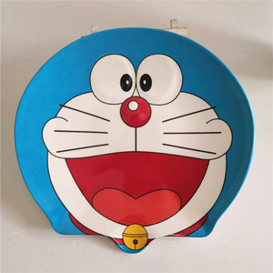 多啦A梦/叮当猫/机器猫 卡通可爱密胺餐盘 托盘 水果盘 糖果盘子