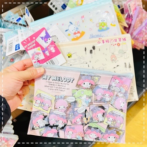 日本带回三丽鸥Kitty凯蒂猫美乐蒂库洛米卡通资料收纳包KT护照包