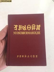 彝族书籍 《彝文字典》 彝文书