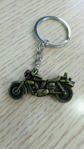 男女汽车摩托车电镀潮流韩式背包挂件钥匙扣古黑色