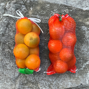 橙子网袋网兜纱网手提水果包装袋冰糖橙柑橘网纱小号5斤10斤20斤