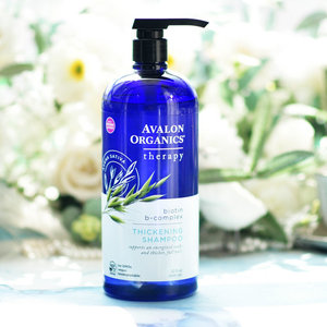 Avalon阿瓦隆生物素有机洗发水孕妇可用健发修复控油蓬松无硅油