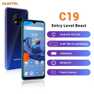 Oukitel C19 6.49寸全屏2+16G四核HD智能手机双卡联通4G安卓10