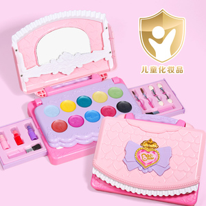 六一儿童节礼物女孩子的6岁以上化妆盒儿童公主玩具套装彩妆画包4