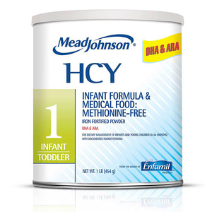 美国进口  HCY 1 无蛋氨酸 含胱氨酸 婴儿幼儿高胱氨酸尿症粉