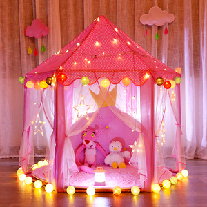 儿童帐篷游戏玩具屋室内睡觉公主女孩分床神器娃娃小房子家用城堡