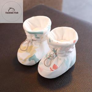 春秋季婴儿鞋软底袜子男女新生宝宝护脚0-1岁学步3-6月不掉布鞋冬