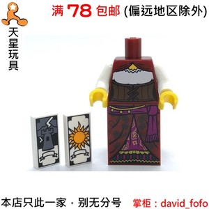 乐高LEGO 人仔 973pb1306c01 3678bpb057 女预言家 身体连裙71000