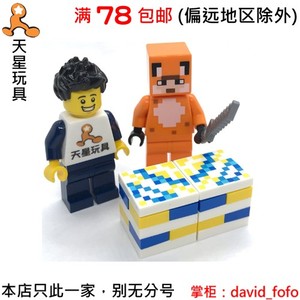 乐高LEGO 我的世界 3068bpb1322 6290444 印刷工作台 21160 罕有