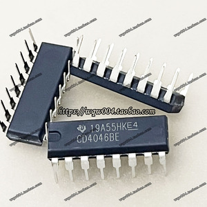 原装进口CD4046BE DIP-16P直插锁相环逻辑集成电路芯片IC
