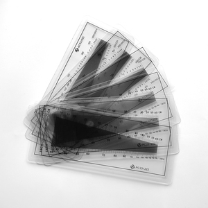 纺织经纬密度仪密度尺镜网目测试仪塑料测目片纬密镜筛网密度测试