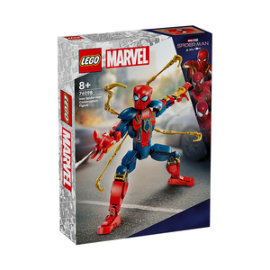 LEGO乐高超级英雄76298钢铁蜘蛛侠男孩益智拼搭玩具【4月新品】
