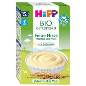 德国HIPP喜宝有机无奶免敏小米纯米粉 4个月以上 200g