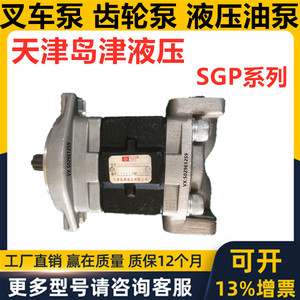 天津岛津液压齿轮泵油泵SGP1A 31.5 36 D2H1-R398D D2HH1-R 叉车