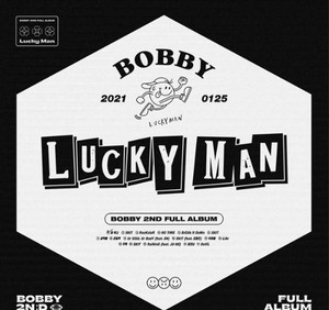 现货】BOBBY iKON 金知元 2nd FULL [LUCKY MAN] 付海报