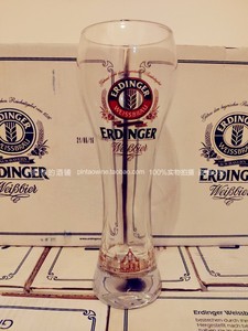 原装杯 ERDINGER 艾丁格啤酒杯 城堡图案 德国精酿啤酒周边 500ML
