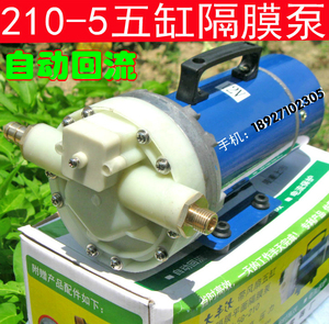 12V24V48V60V电动直流洗车泵/车载洗车器大功率高压隔膜增压水泵