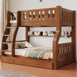 上下铺双层床实木高低床双层床成人子母床双人床小户型儿童上下床