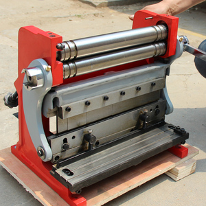 手动剪板机折弯机卷圆机三合一铜铁铝钢板多功能机金属成型设备