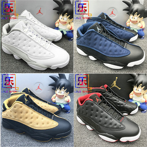 Air Jordan 13 Low AJ13 乔13 低帮 纯白 黑黄310810-100-407-022