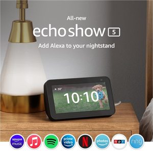 Amazon Echo Show 5 2代智能音箱语音助手家居英语学习Echo Spot