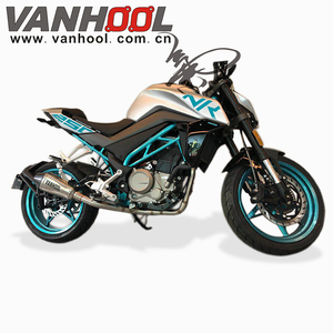 VANHOOL万虎排气管适用春风250SR /250NK 150NK 钛金改装排气全段