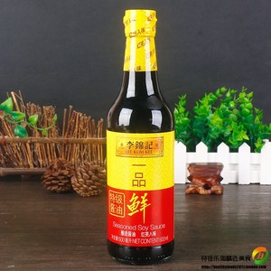 李锦记一品鲜酱油500ml*12瓶黄豆酿造生抽鲜味酱油凉拌菜火锅蘸料