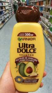 意大利代购GARNIER Ultra DOLCE卡尼尔牛油果乳木果香洗发水300ml