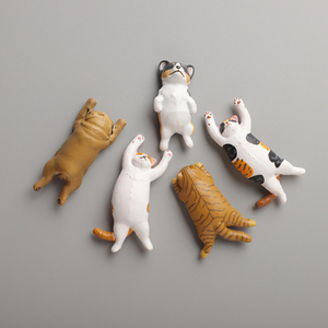 日系瞌睡动物猫咪立体冰箱贴 磁贴冰箱装饰磁性贴创意磁贴磁力贴