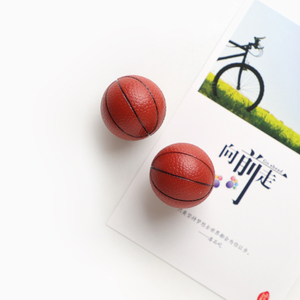 3d立体篮球冰箱贴 磁贴冰箱装饰磁力贴创意可爱磁铁贴磁性贴留言