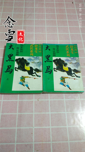 卧龙生武侠小说《大黑马》2本全 旧书超50元全国包邮C1