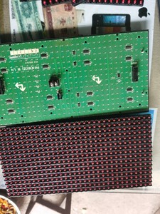 ph10（16x32）1r1/4LED半全户外红绿白光单元板直插灯珠防水模组