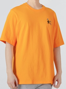 阿迪达斯黄色圆领短袖男女装夏季新款运动服休闲半袖T恤潮HC9749