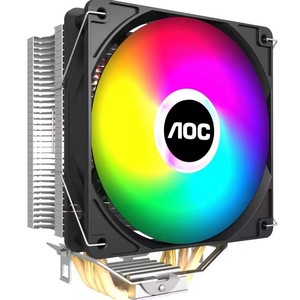 AOC 冰龙400 台式机电脑下压式CPU散热器风扇1150/1155/1700AMD