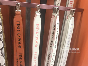 韩国专柜正品代购 FIND KAPOOR 2018年新款马卡龙色包包时尚肩带