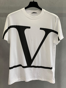 【DeLuxe】Valentino华伦天奴 24SS05 男士棉质圆领印花T恤TV3MG0