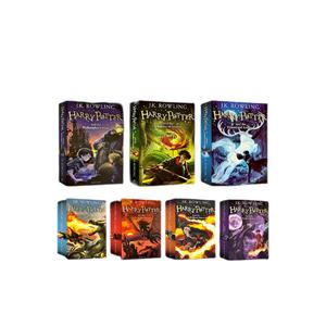 【自营】哈利波特英文原版 Harry Potter 1-7册全套 25周年纪念版 哈利波特与魔法石 哈利波特与密室英文原版进口儿童科幻小说