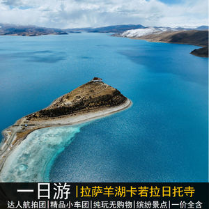 西藏旅游拉萨出发羊湖一日游卡若拉冰川羊卓雍措日托寺羊湖半日游