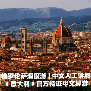 佛罗伦萨深度一日游.（含门票+人工讲解）意大利官方中文持证导游