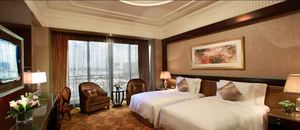 上海浦东星河湾酒店豪华城景双床房
