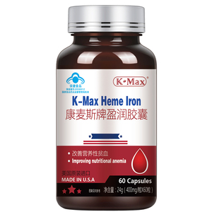 K-Max/康麦斯补铁补血女人女性贫血食品阿胶营养品养生铁剂片