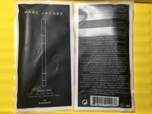 英代正品 Marc Jacobs Highliner Gel 眼线胶笔 黑色中小样 0.37g